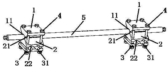 Device for manufacturing knife switch static contact and manufacturing method of knife switch static contact