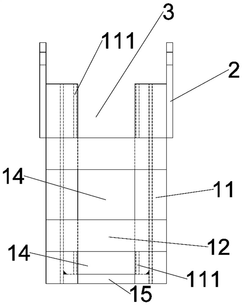 Furnace lining dismounting device for vacuum furnace