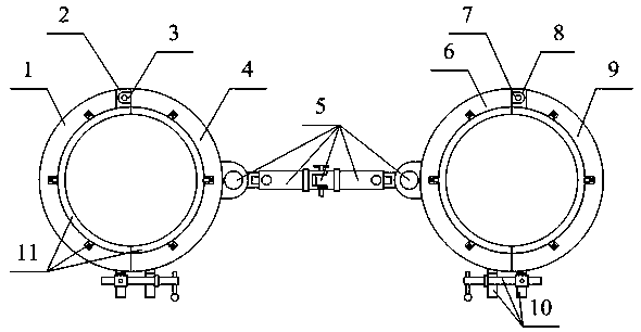 Multifunctional power grid fastening equipment