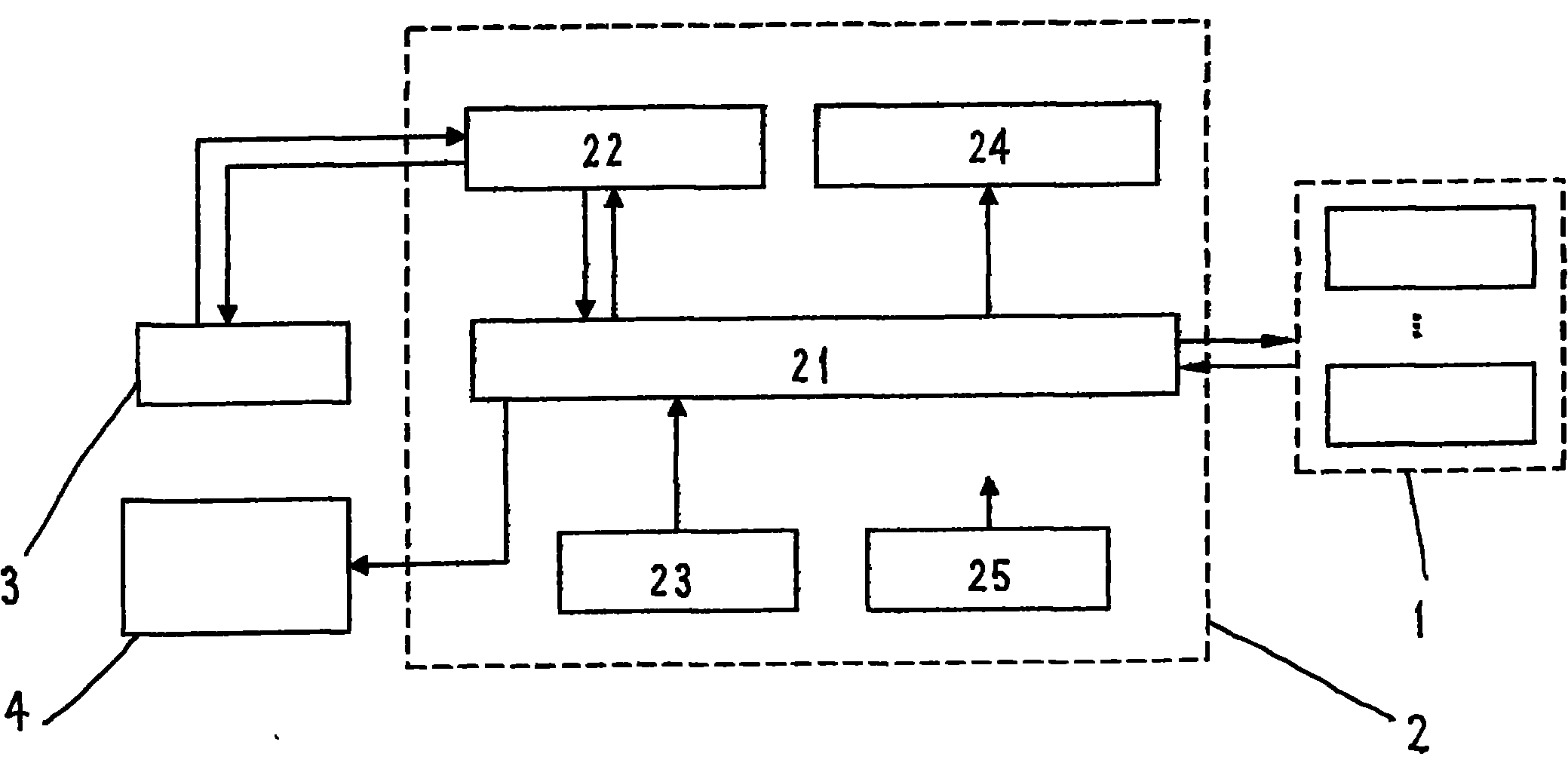 Embedded type power station monitoring device for total electric propulsion ship