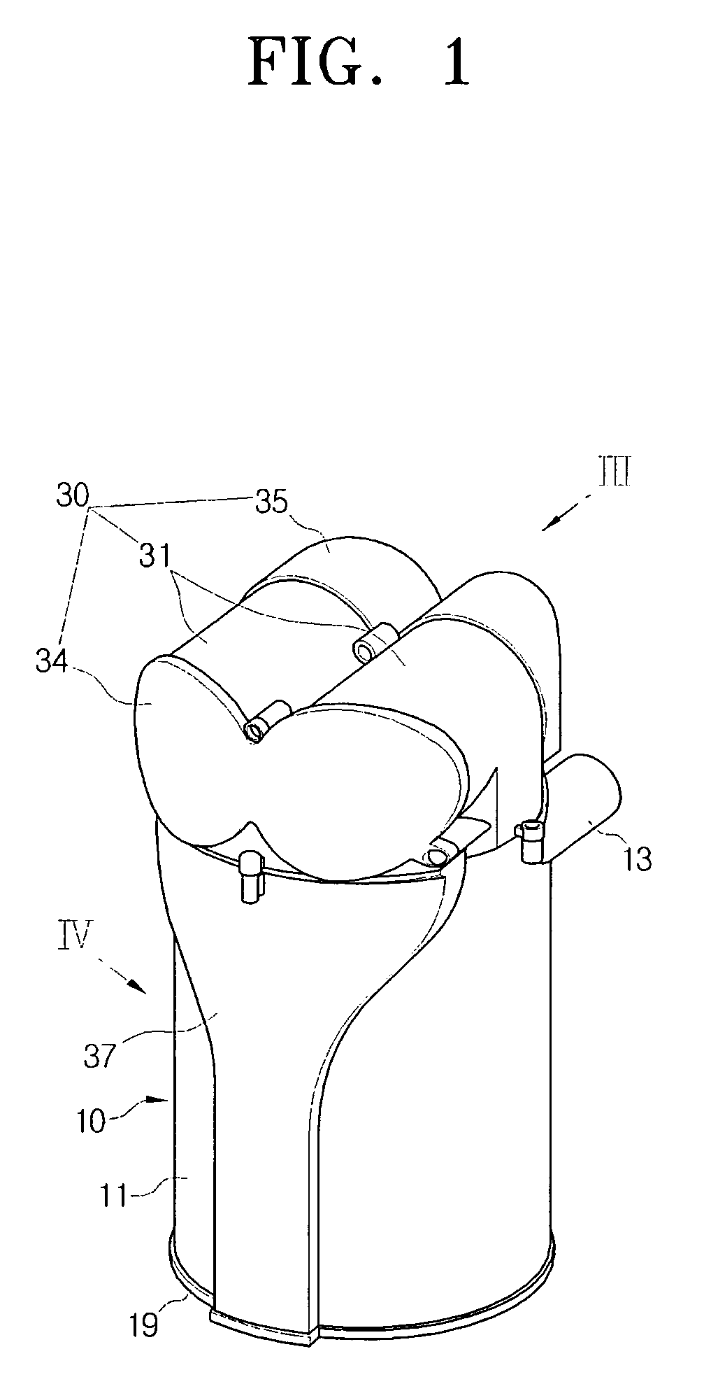 Cyclone dust-collecting apparatus