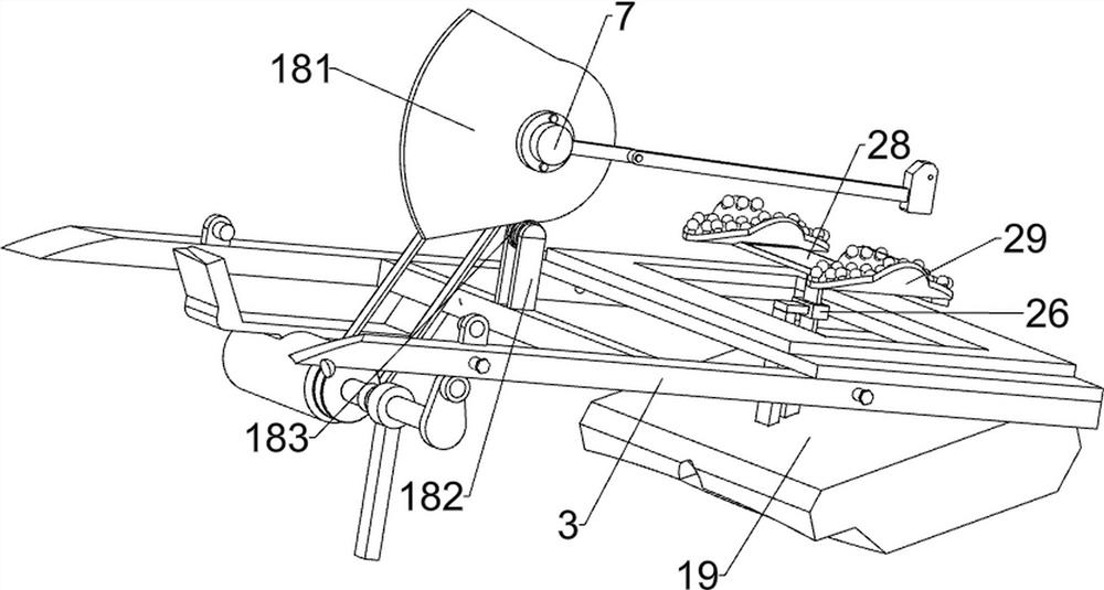 Orthopedic patient rehabilitation training device with protection function