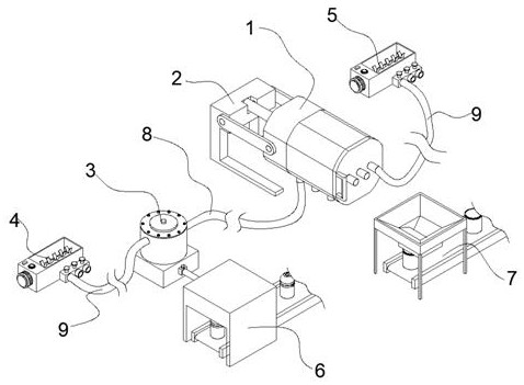 Efficient organic fertilizer preparation and fermentation equipment and method