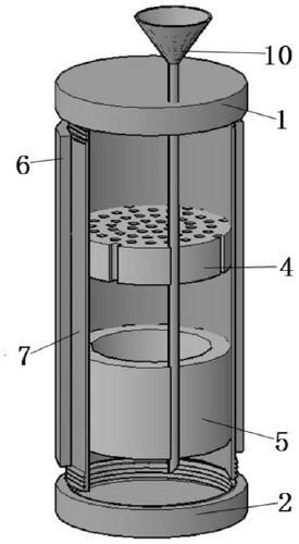 Undisturbed soil sample sealing device based on a wax sealing method and sealing method thereof