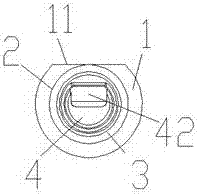 A die-casting mold slider pin