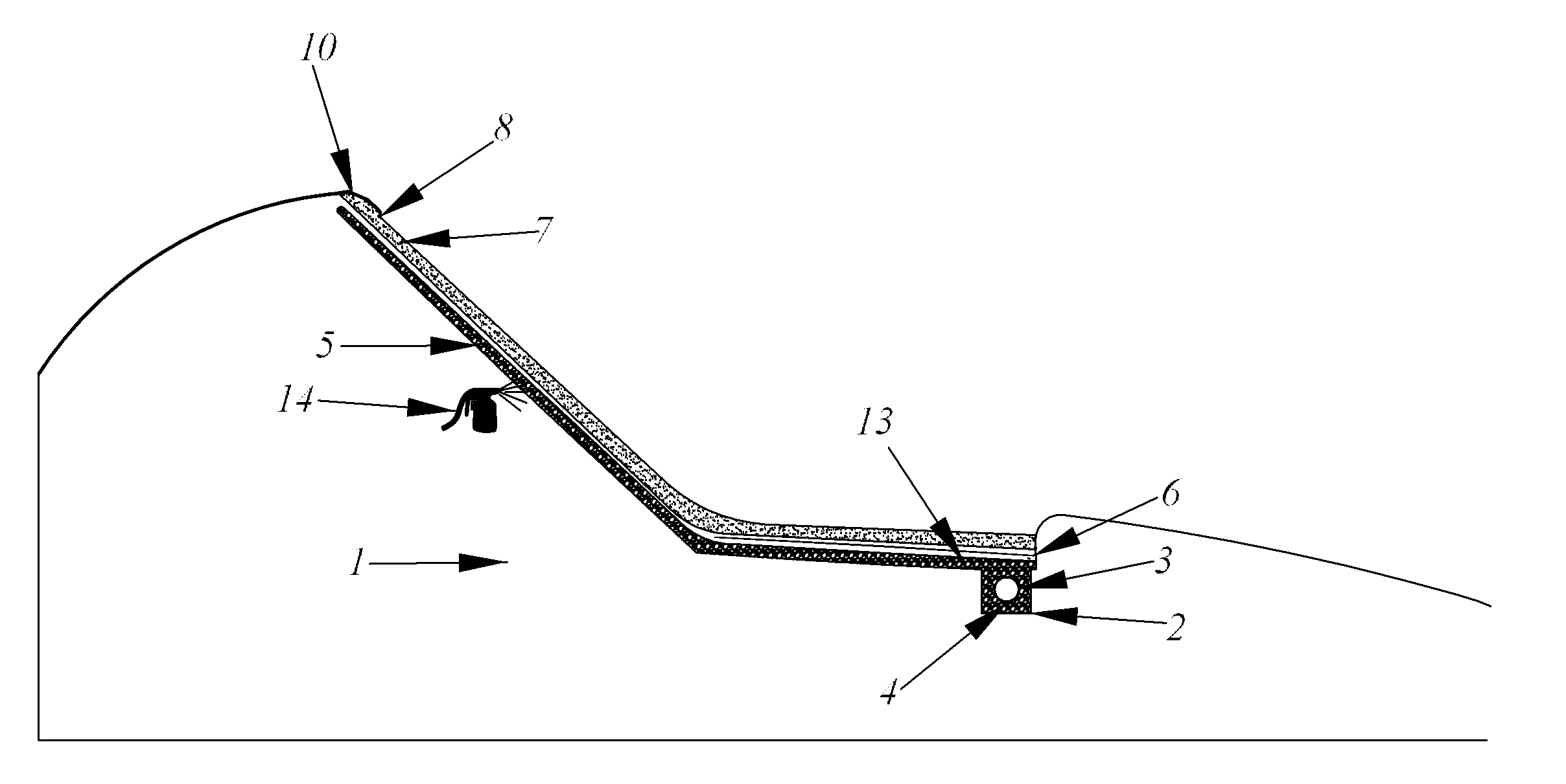 Methods and materials for golf course sand bunker construction