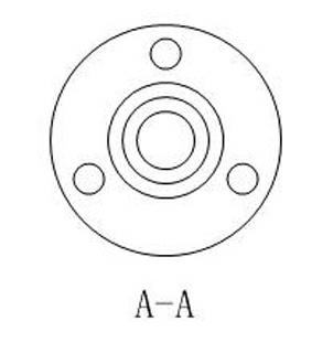 Material testing machine-based ball screw assembly axial static stiffness testing clamp