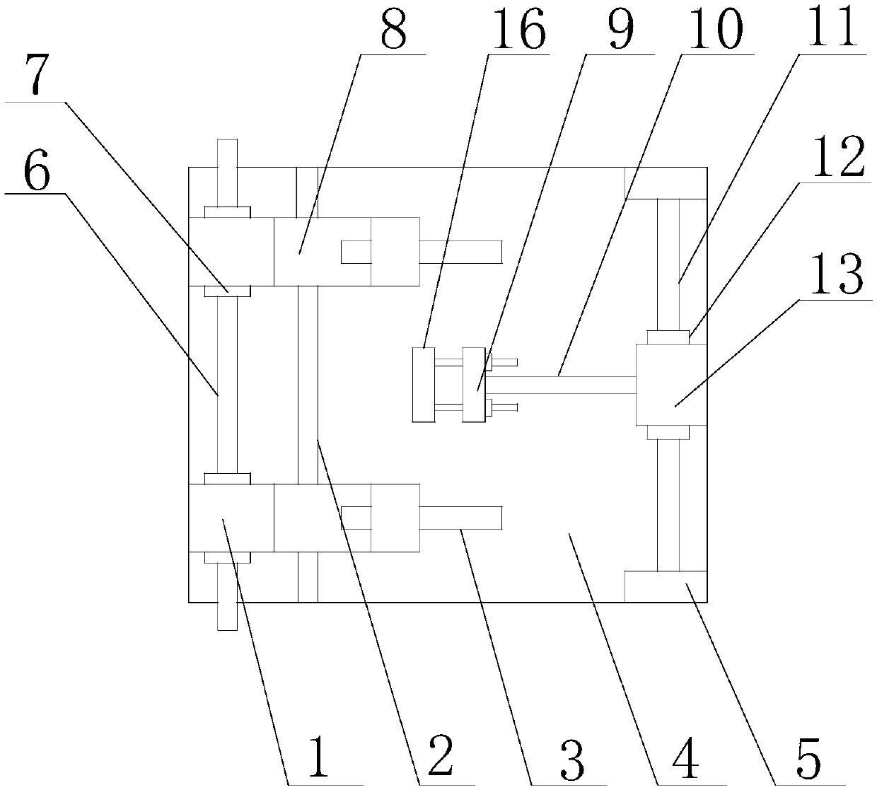 Auxiliary device suitable for reinforcing steel bars in power construction