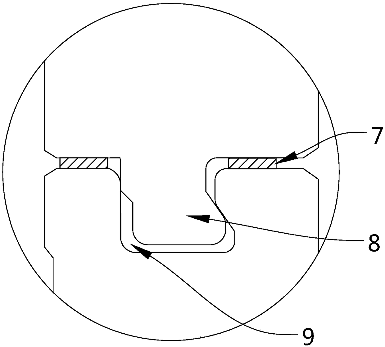 Spliced wood door frame