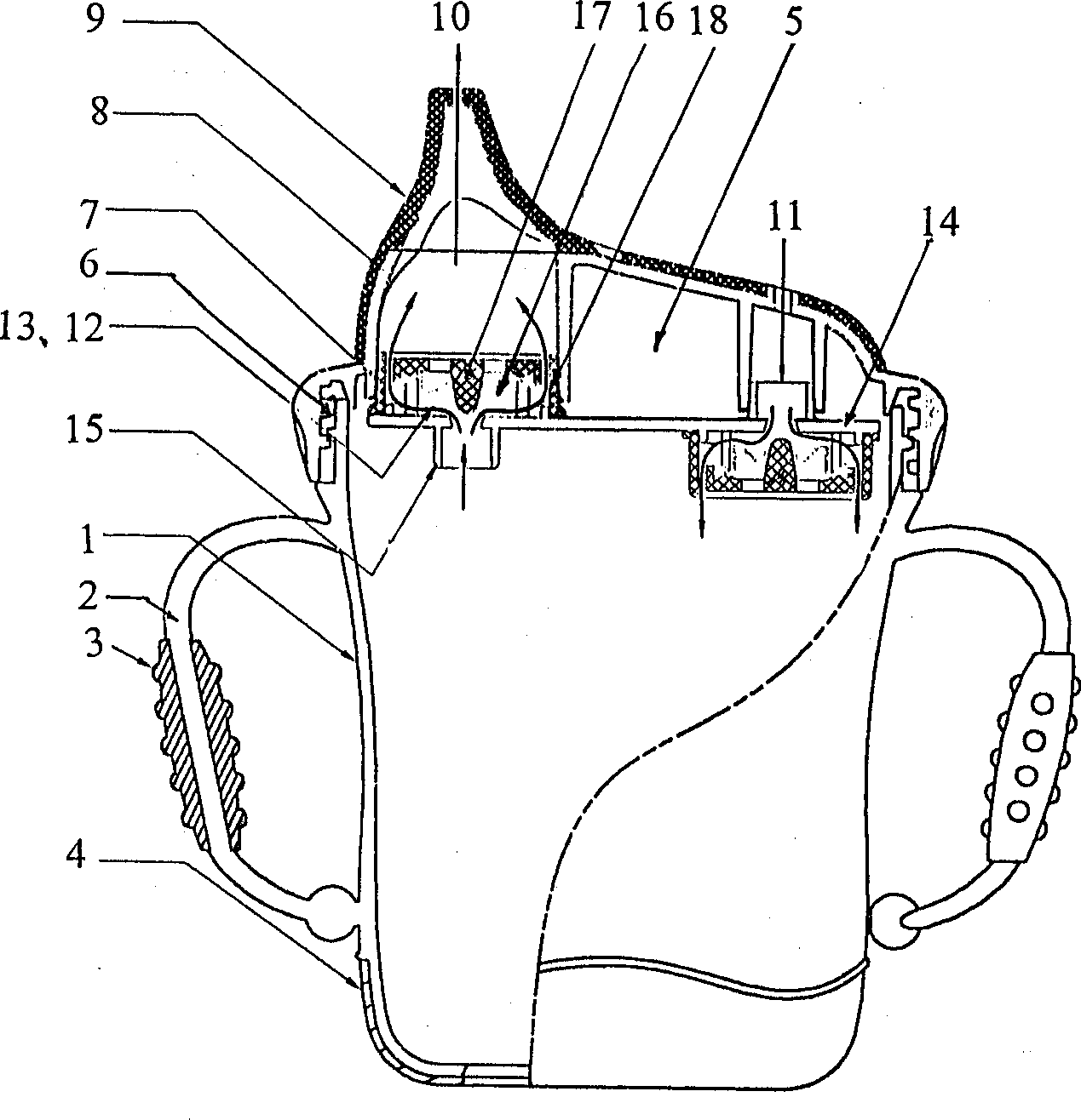 Plastic cup and cover coated with a layer soft plastic