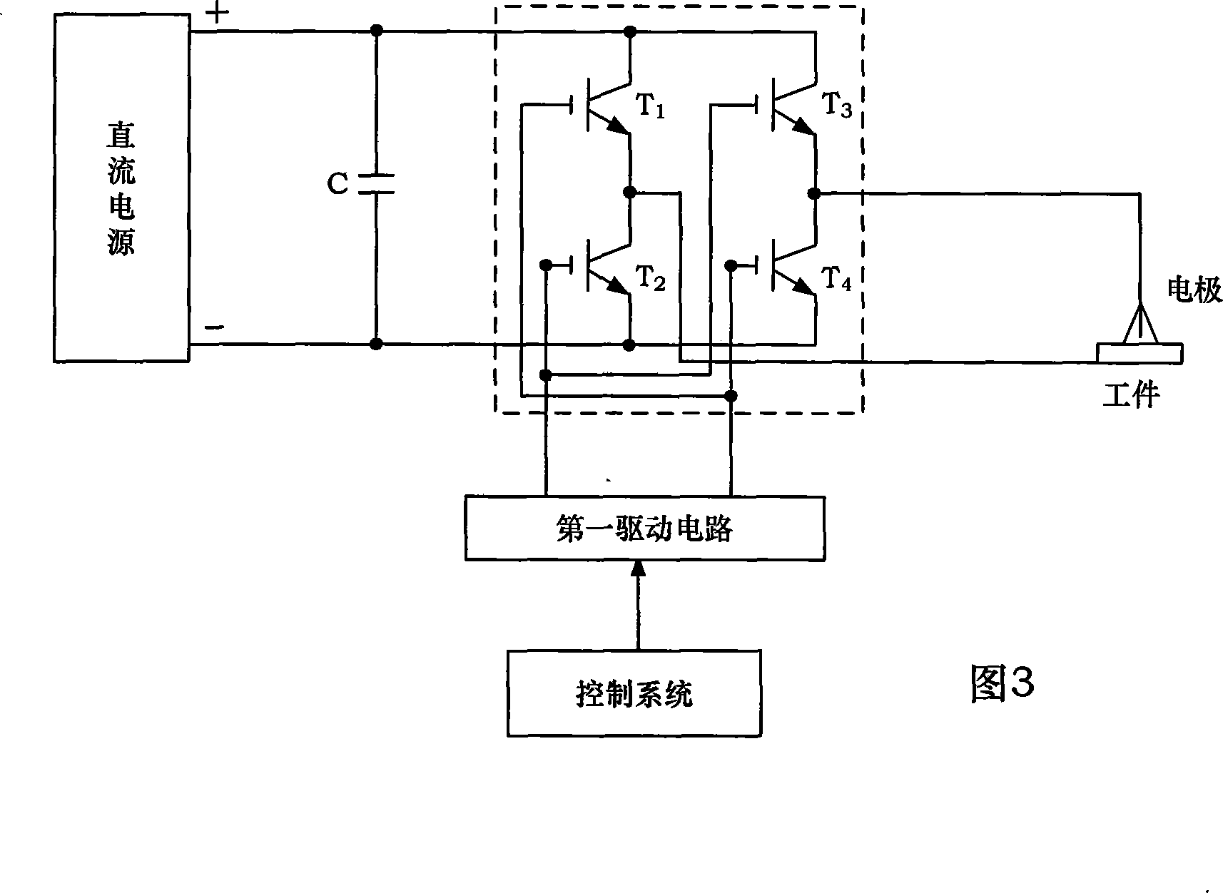 Super speed inverting square wave composite pulse current pole-changing arc-welding power supply device