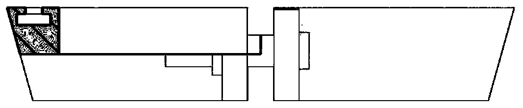 Positioning device for X-ray detection of GIS equipment