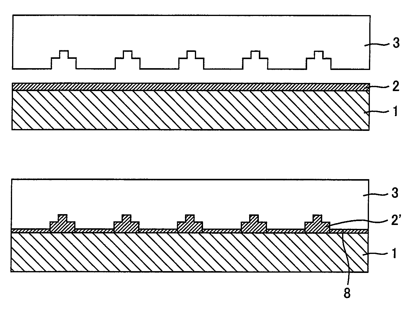 Fine resinous structure, fabrication thereof, and polymerizable resin-precursor composition