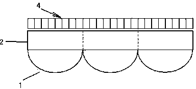 Grating material stereo-picture printing system and printing method thereof