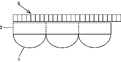 Grating material stereo-picture printing system and printing method thereof