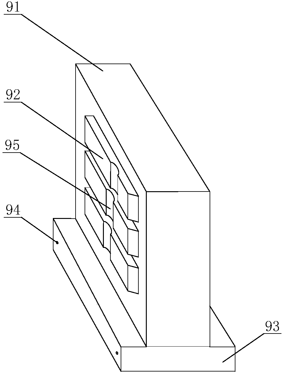 Glass product cross-workshop transfer method