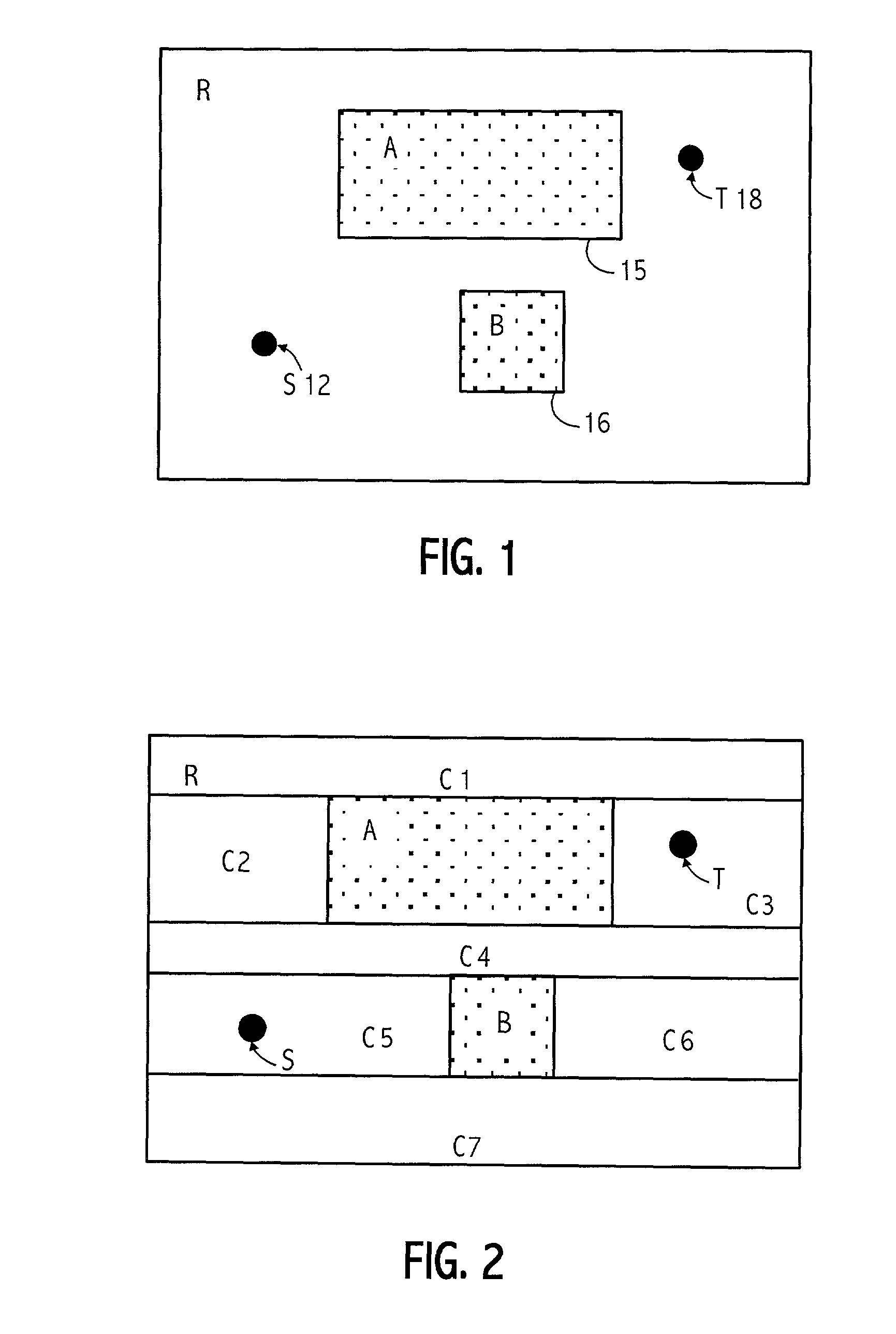 Short path search using tiles and piecewise linear cost propagation