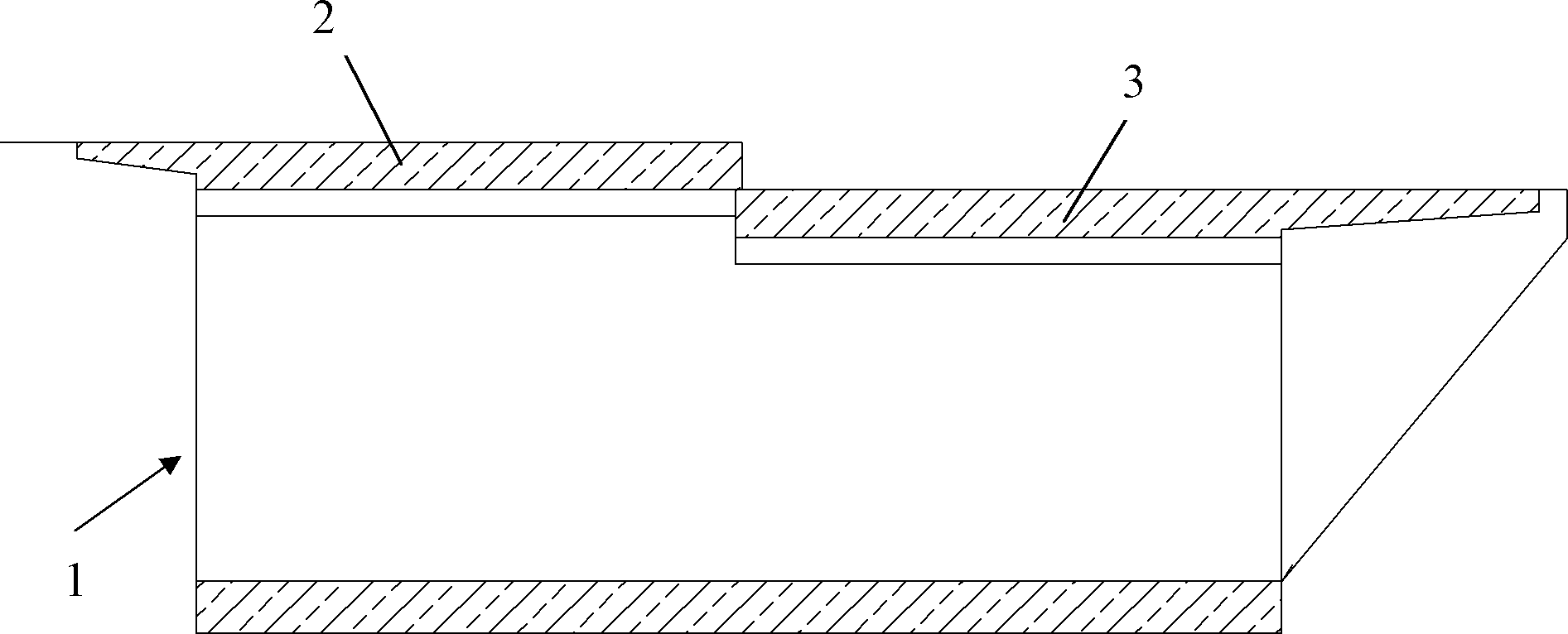 Unequal-height tank whole jacking construction method