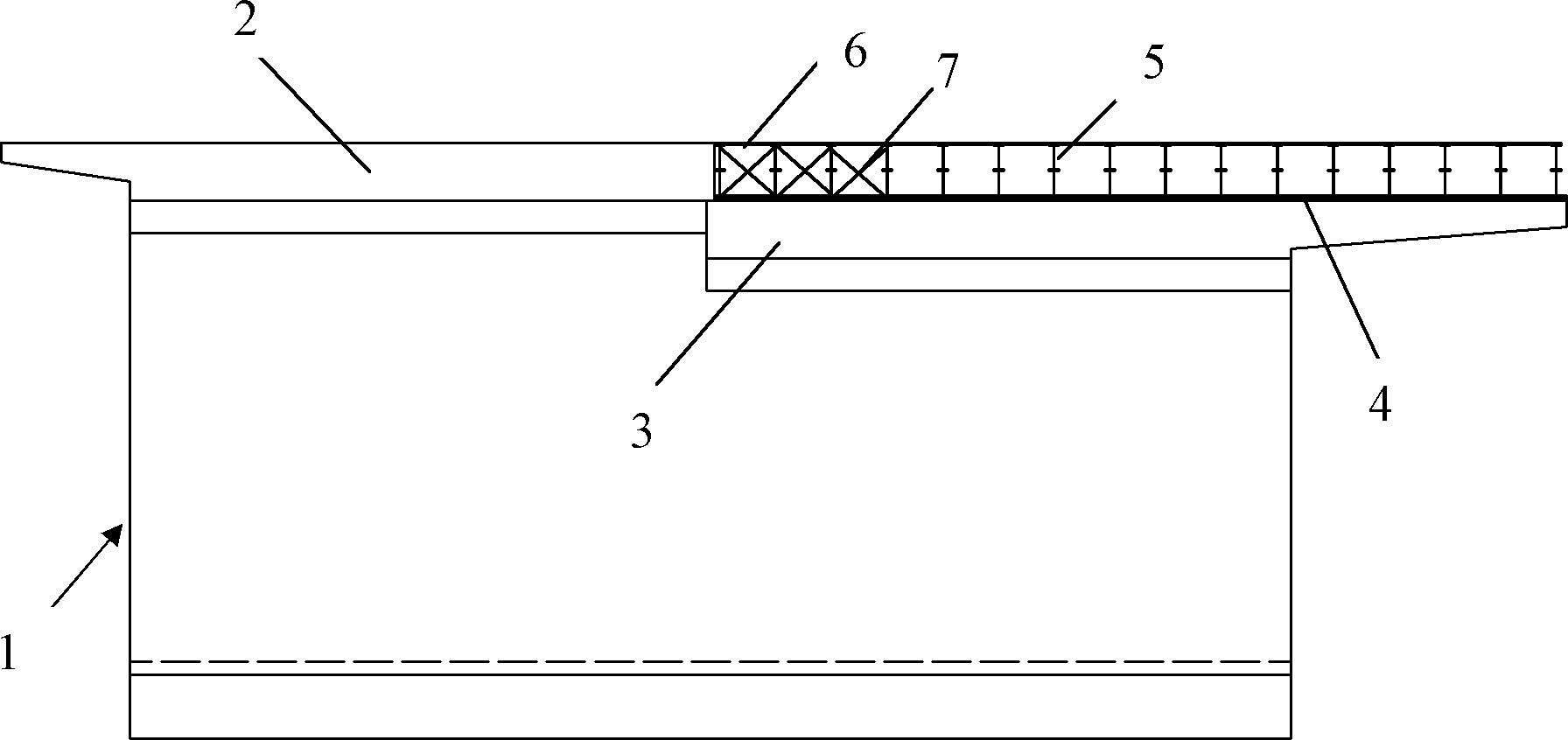 Unequal-height tank whole jacking construction method