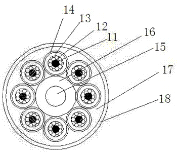 Reel control cable and preparation method thereof