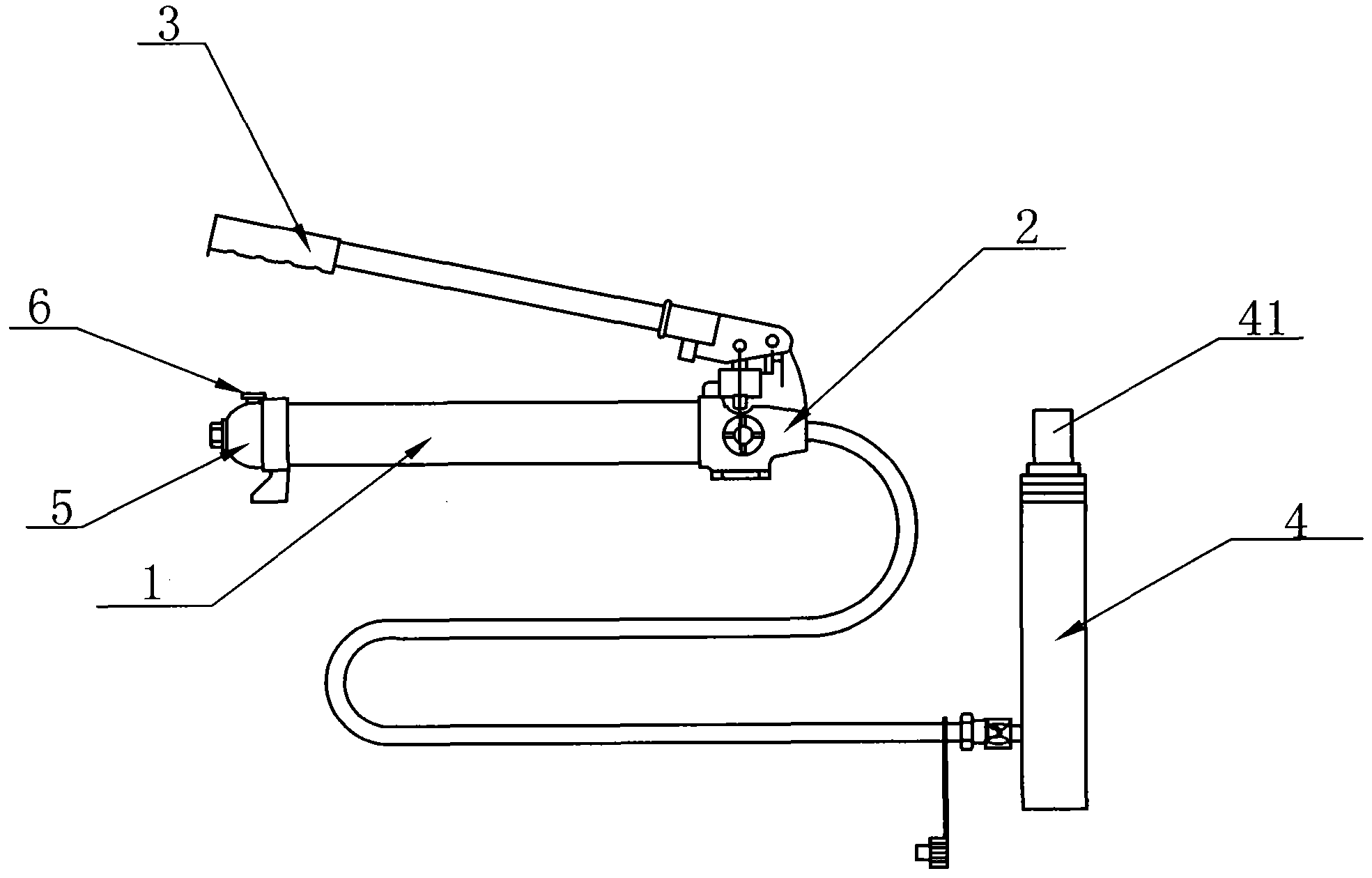 Disconnect-type oil jack