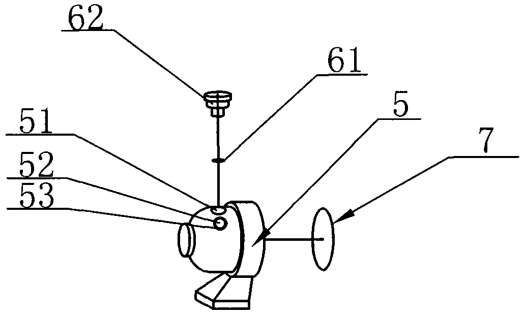 Disconnect-type oil jack