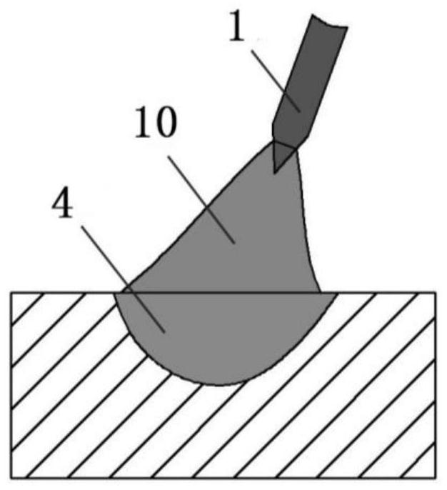 A thick plate ultra-high power laser-deep penetration tig hybrid welding method