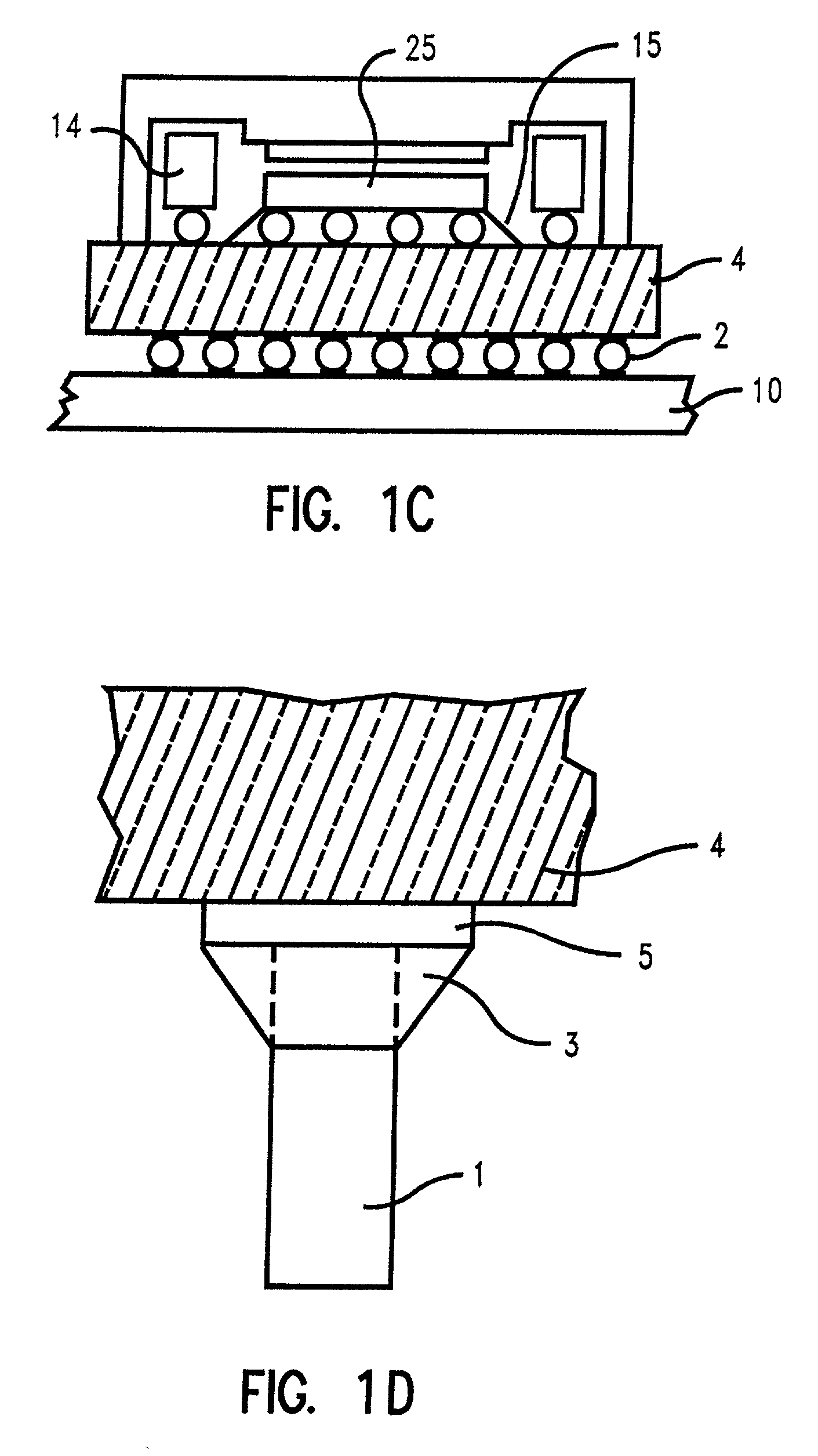 Interconnection process for module assembly and rework