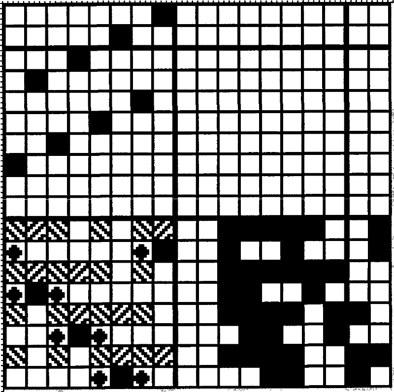 Ramie / terylene double fabric for textile wall cloth and curtain cloth and preparing method thereof