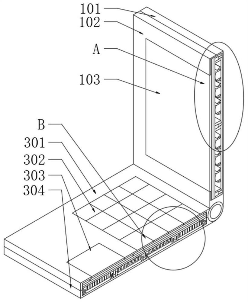 Computer and built-in functional daughter board structure thereof