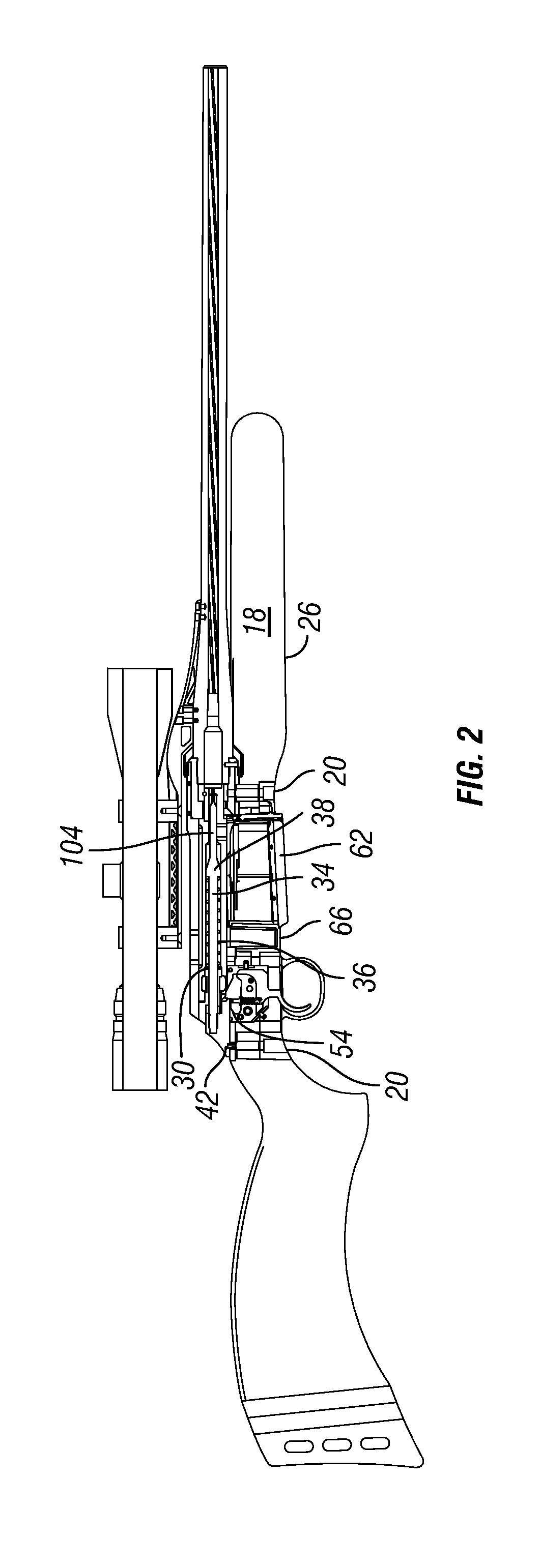 Multi-caliber bolt-action rifle and components