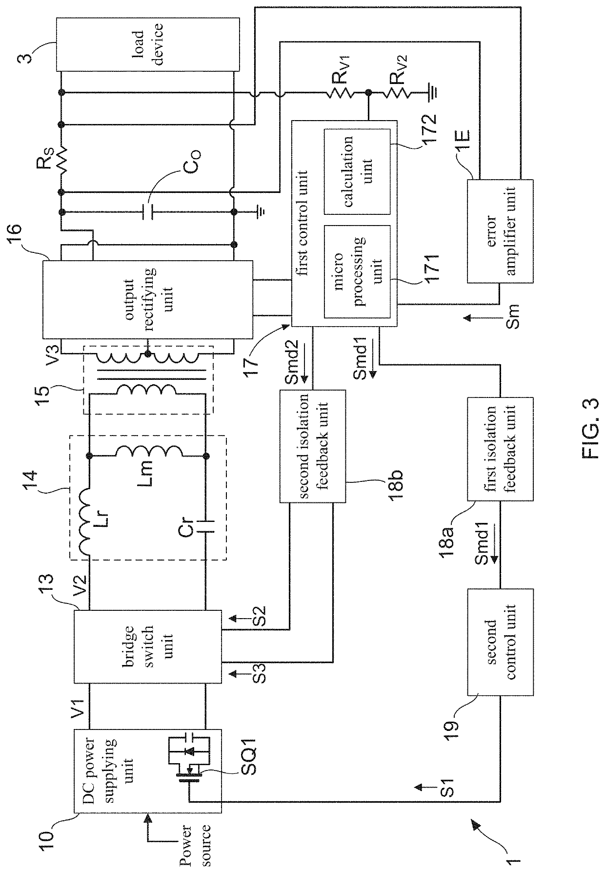 High-efficiency LLC resonant converter