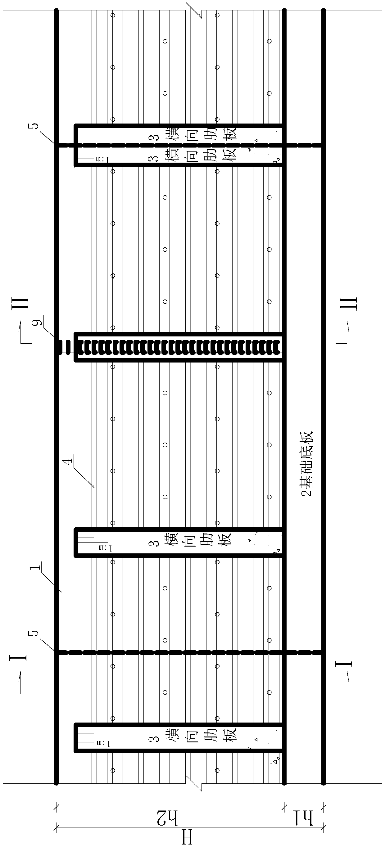 Landscape eco-friendly retaining wall, implementation method for rapid protection of moraine slopes