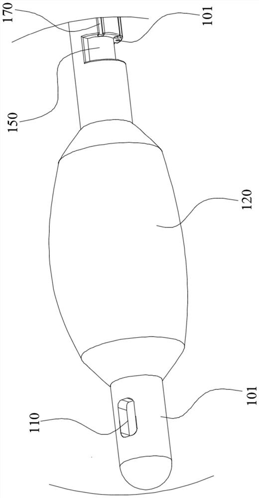 Indwelling catheter and catheter set