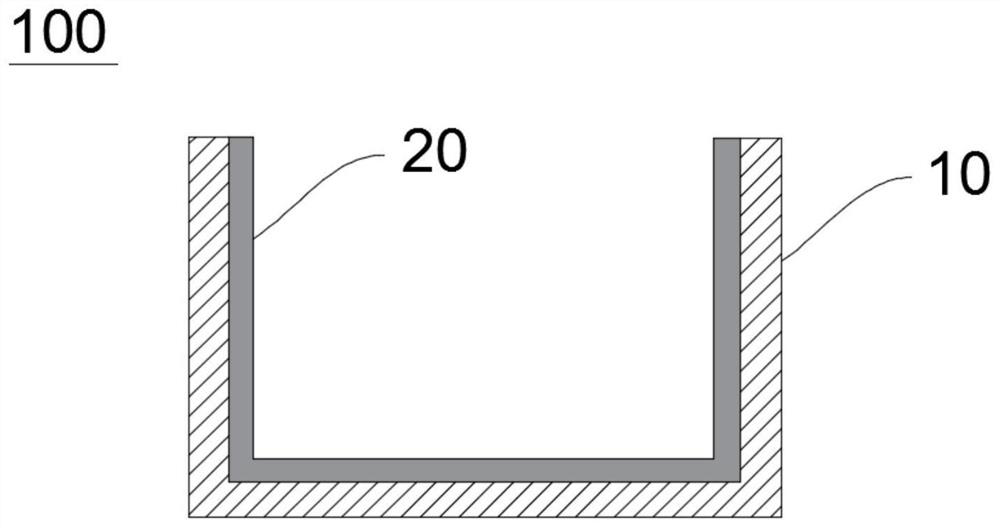 A barrier layer, sintering mold and preparation method thereof