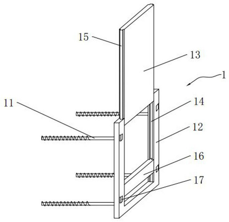 Turnover early-dismantling constructional column feeding port and construction method thereof