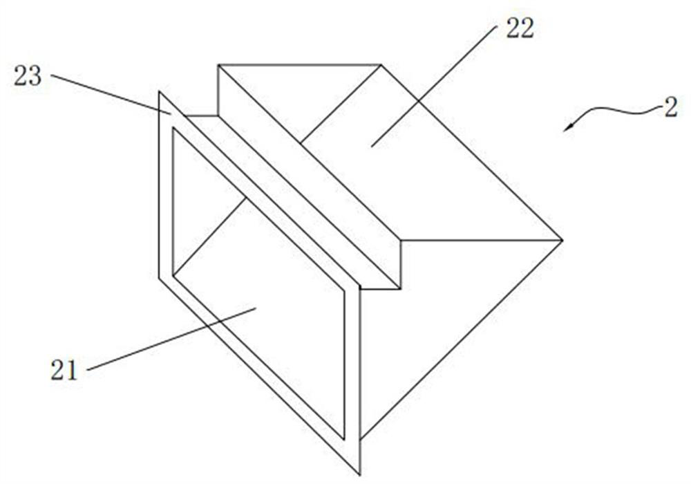 Turnover early-dismantling constructional column feeding port and construction method thereof