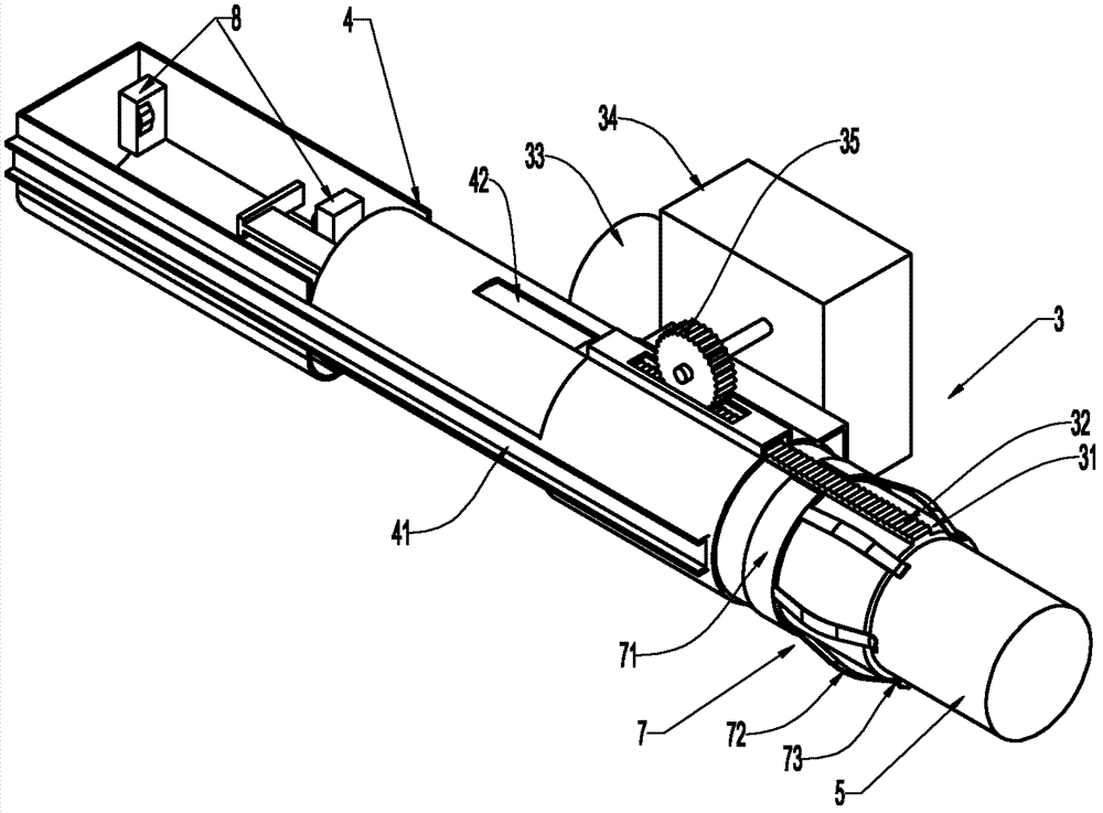 Automatic moxibustion device