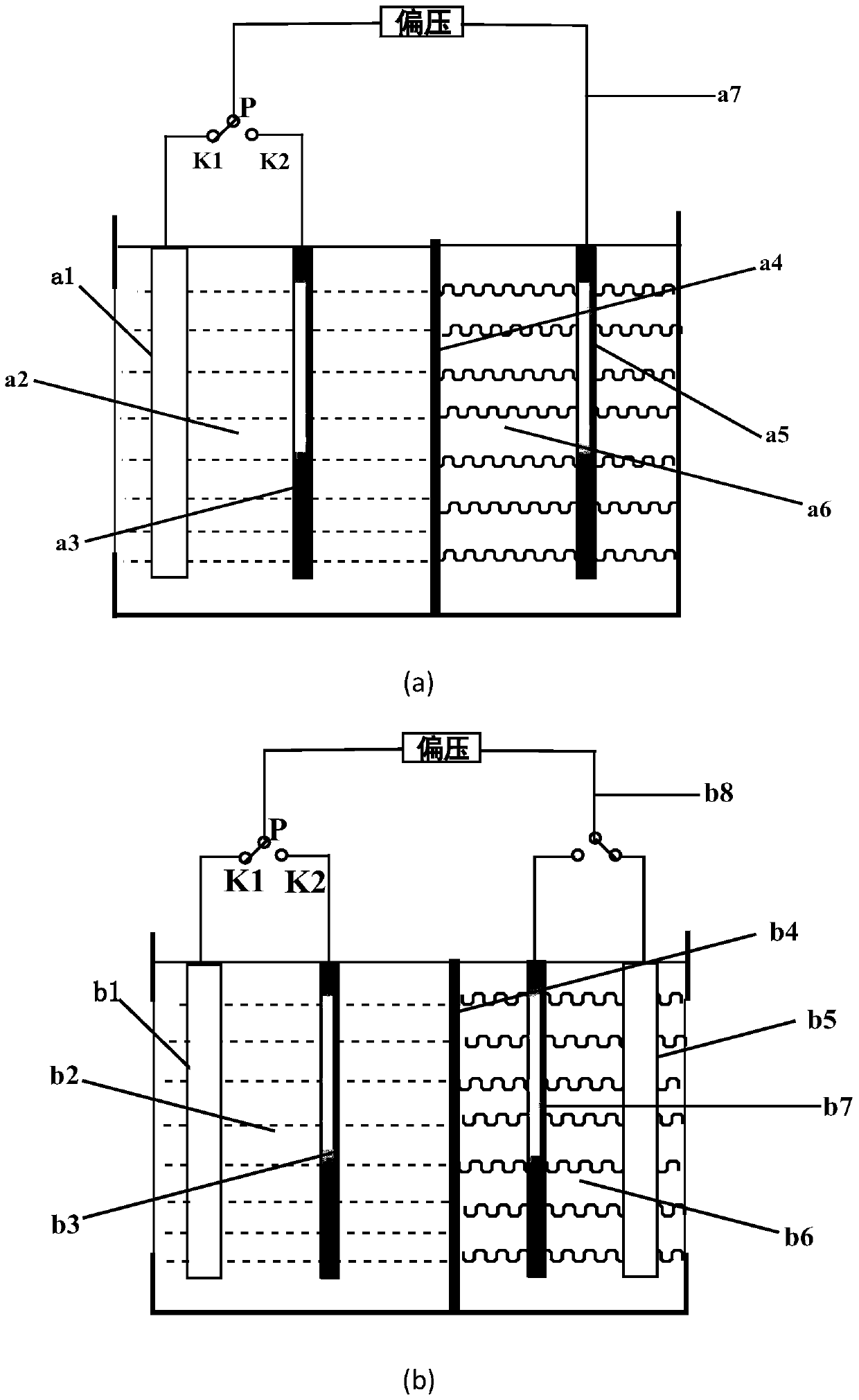 A photoelectrochemical flow energy storage battery using vanadium compounds as active materials