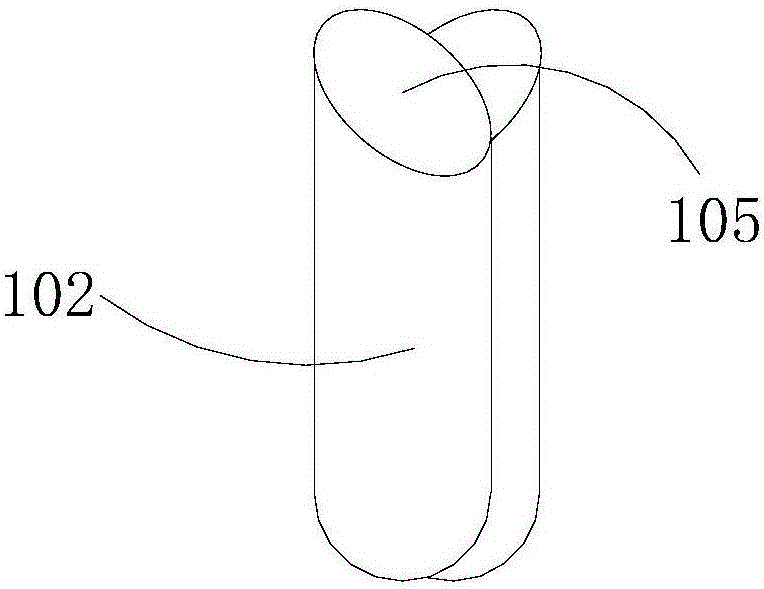 Intracranial hematoma breaking aspirator and intracranial hematoma breaking vacuum aspiration device