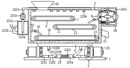 Multi-layer circulation sterilization refrigerator