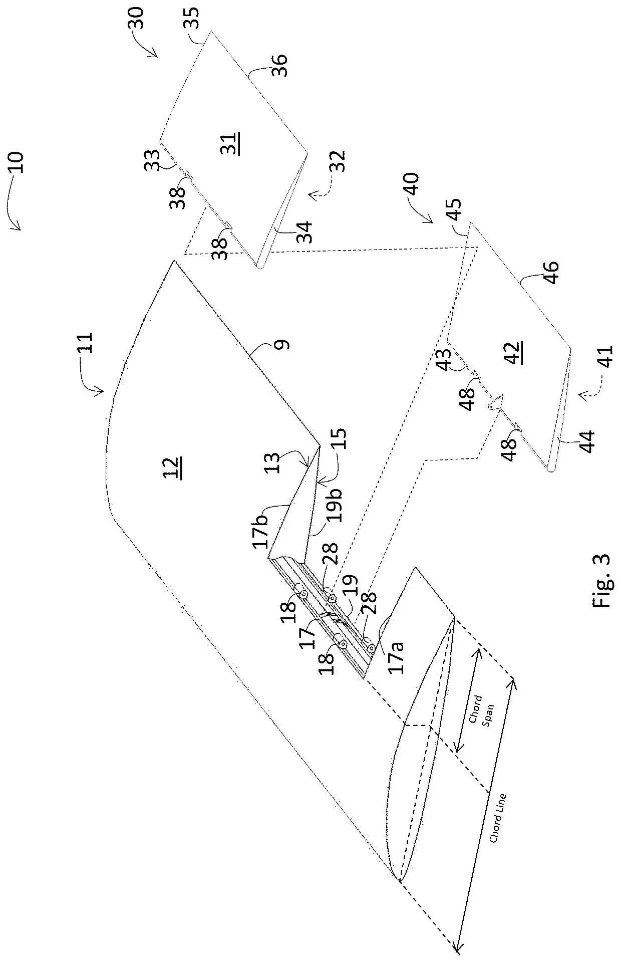 Wing assembly for a high endurance aircraft