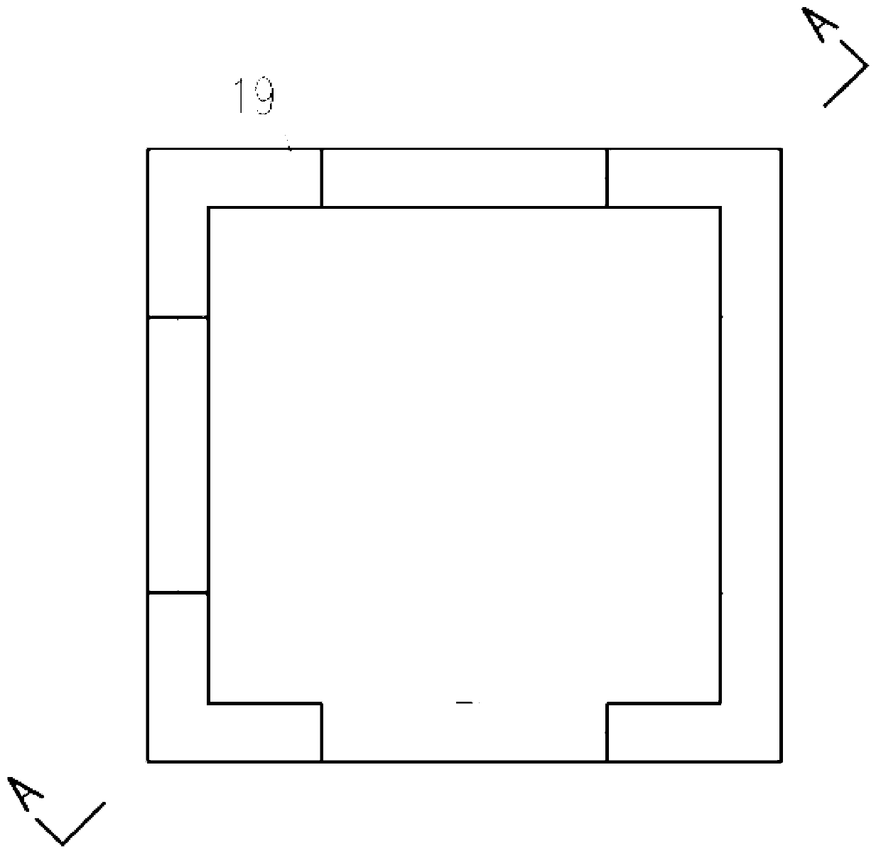 Shock-insulation supporting base composed of steel board rubber, mild steel and lead and capable of achieving three-stage energy consumption