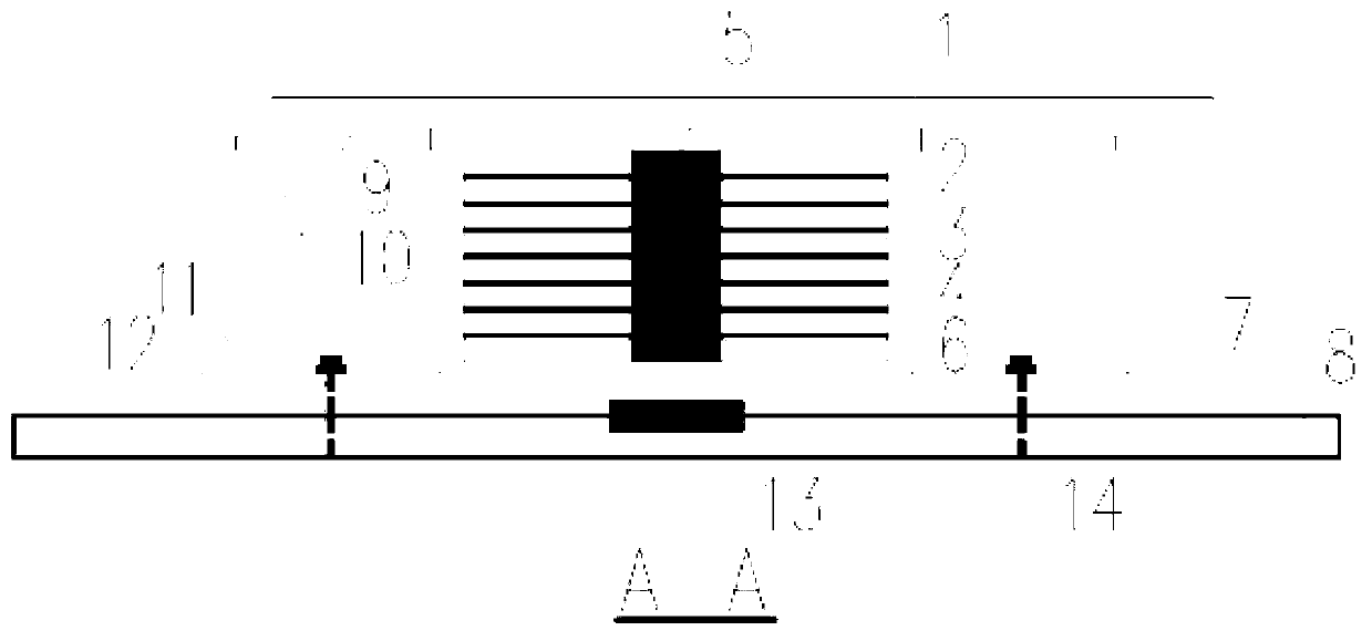 Shock-insulation supporting base composed of steel board rubber, mild steel and lead and capable of achieving three-stage energy consumption