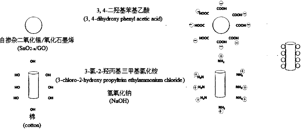 Preparation method of visible light compound photocatalyst and finishing method of cotton fabric by use of visible light compound photocatalyst