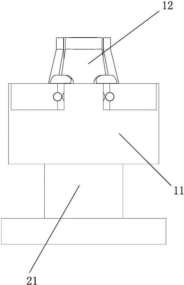 Device for tensioning aerosol valve