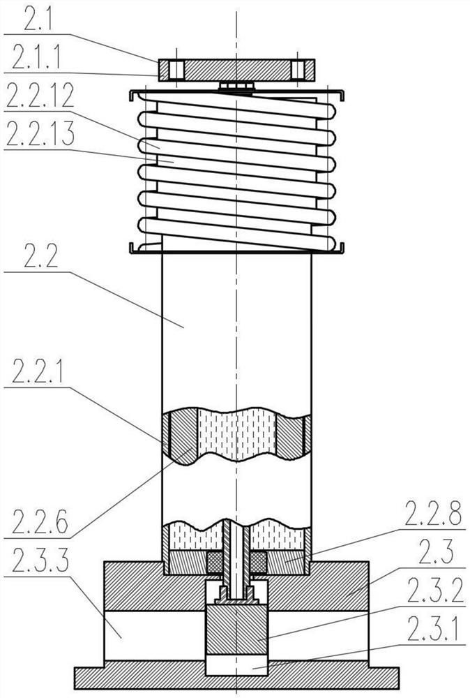 A high-speed train secondary suspension semi-automatic control device