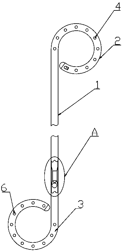 A kind of ureteral stent tube