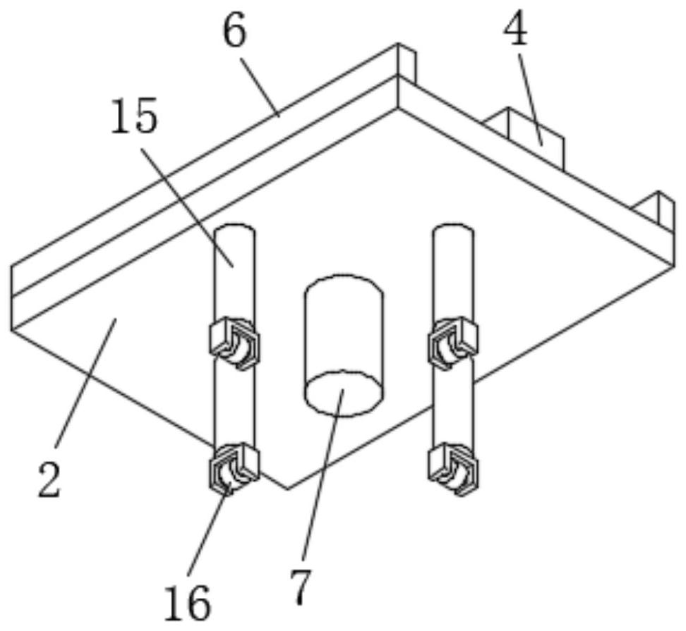 Circulating salt spray accelerated corrosion test device