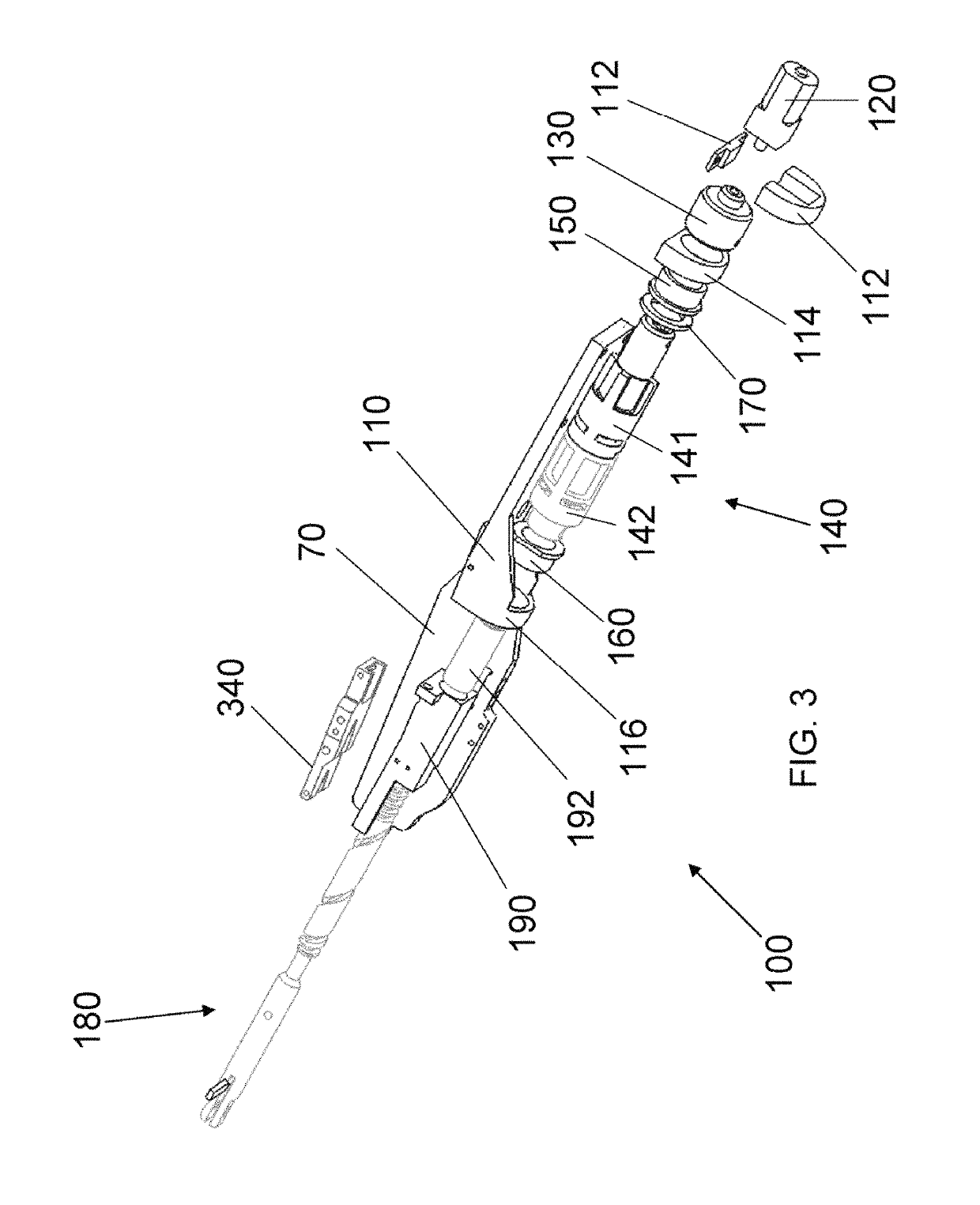 Electrically self-powered surgical instrument with manual release